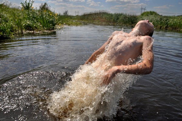 Swimming in Chernobyl